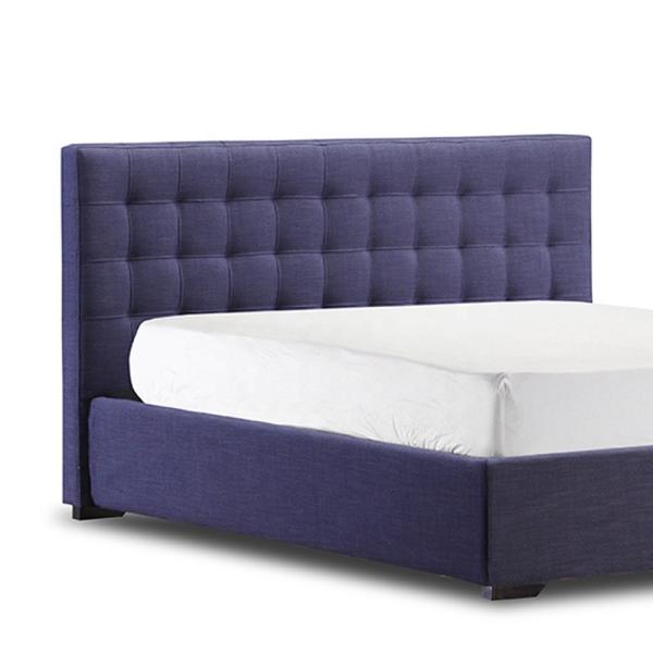 Quality OEM ODM Ottoman Storage Bed King Size Blue Nordic Modern Minimalist Style for sale