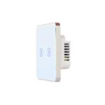 WiFi 240V 2 Gang Tuya Smart Switch With Google Alexa Voice Control