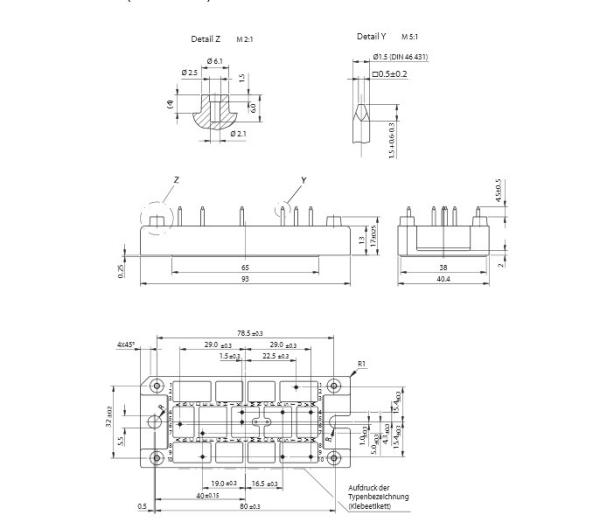 VUM85-05A Rectifier Module for Three Phase Power Factor Correction IXYS igbt