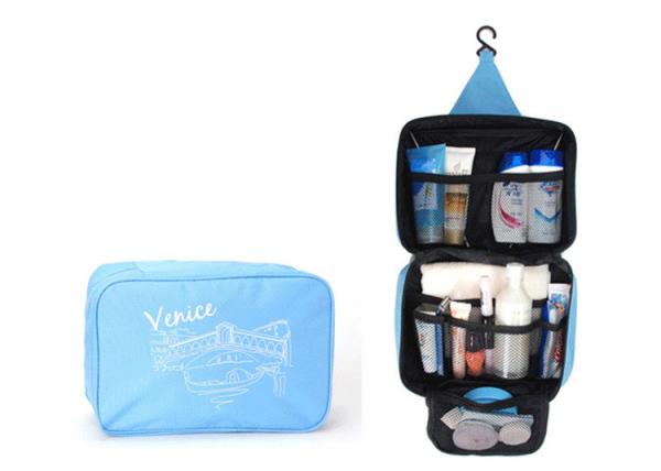 Quality Canvas Hanging Toiletry Bag Transfer Print For Portable Packaging ODM for sale