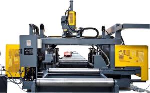 Buy cheap High Speed CNC H Beam Drilling Machine Line Nine Drill Heads On Top / Left / Right product