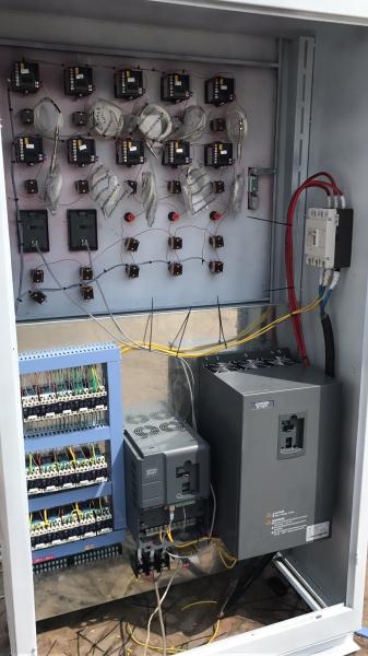 Quality OEM 90kw VSD Pump Control VFD 3 Phase Drive With Built In PID for sale