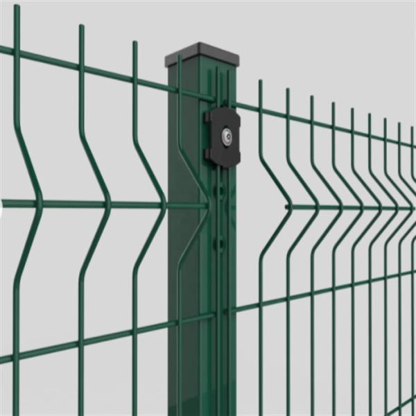 Quality Powder Coated 3D Curved Fence Customized Welded Wire Mesh For Garden Fencing for sale