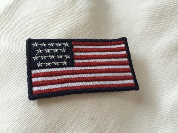 Quality Custom Embroidered Military Name Patches , Large 3D Embroidery Patches for sale
