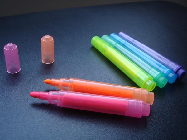 Quality School Suppliers Multi Color Highlighter Fluorescent Marker Highlighter Pen for sale