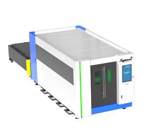 Metal Sheet Laser Cutting Machine with Exchangeable Table and CYPCUT Control Software