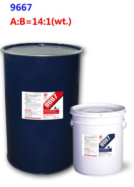 Quality 9667 Two component polyurethane structural adhesive glass silicone sealant for sale
