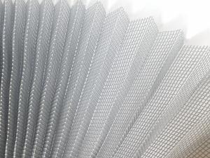 Buy cheap Grey Pleated Window Mosquito Net Plissed Screen 20mm product