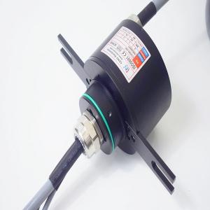 Food Industry IP65 Waterproof 20A Blind Through Bore Slip Ring