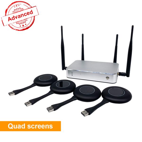 Quality UHD Wireless Video Receiver 4K Screen Sharing HDMI VGA for sale