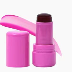 China 3ml Matte Small Slim Lip Round Frosted Empty Lipstick Tubes Custom Balm Containers Packaging on sale