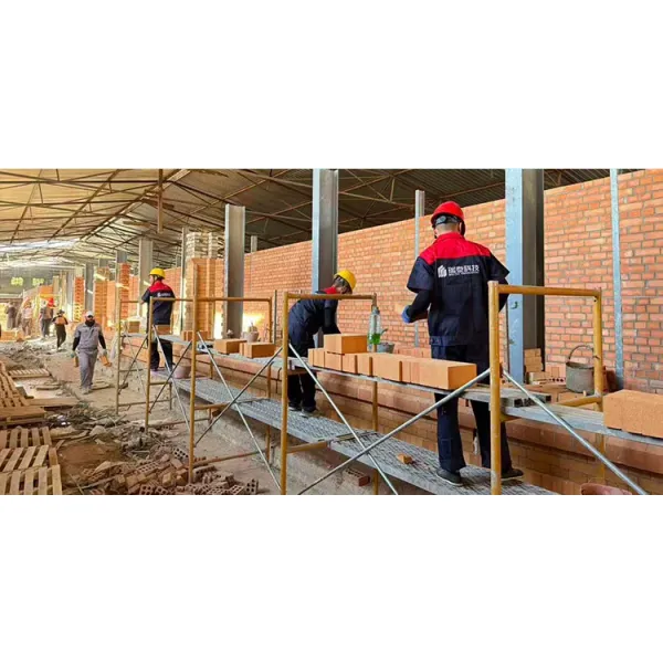 Brictec Clay Brick Production Line Showcase Customized Clay Brick Kiln Turn-Key