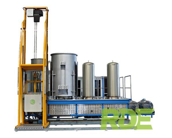 Quality RDE 530L CVD Coating Machine With Two Reaction Chambers And  Heating Elements for sale