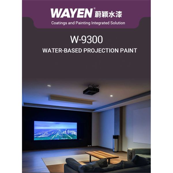 High Definition Cement Wall Colour Projection Screens Cement Paint For Interior Walls Acrylic