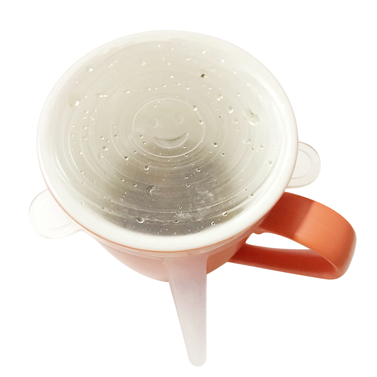high quality durable colorful custom color size kitchen and household silicone 5 pieces stretch lids
