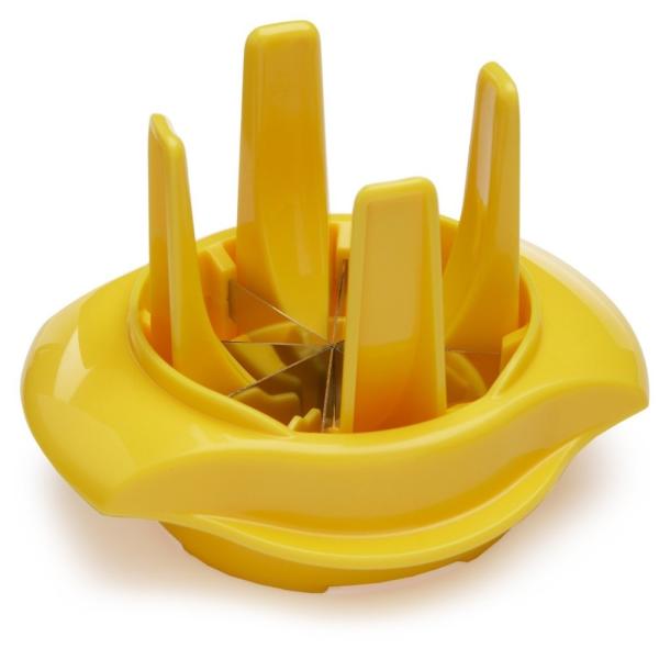 Plastic Metal Lemon Cutter Custom Color , 3.5 Inch Lime Wedge Cutter For Home