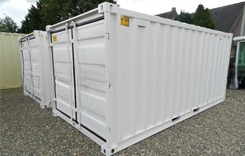 15 Foot Dry Van Shipping Container for Transportation External Dimensions 4550 x 2200 x 2260 mm Maximum Payload 5000kg
