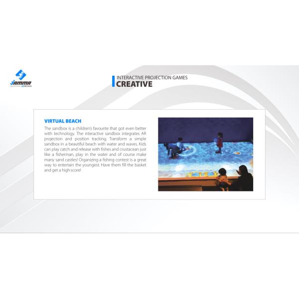 Dinosaur Virtual Reality Theme Park Interactive Projectior Electronic Children