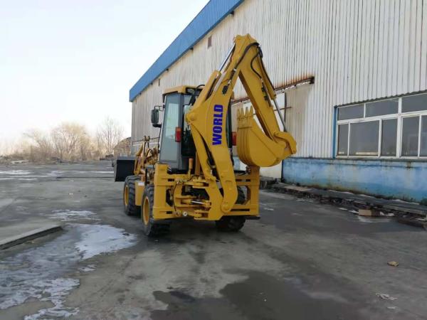 Quality High Stability Electric Backhoe Loader 1m3 Compact Tractor Loader Backhoe for sale