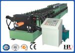 Rectangular Gutter Roll Forming Machine , Roll Forming Equipment