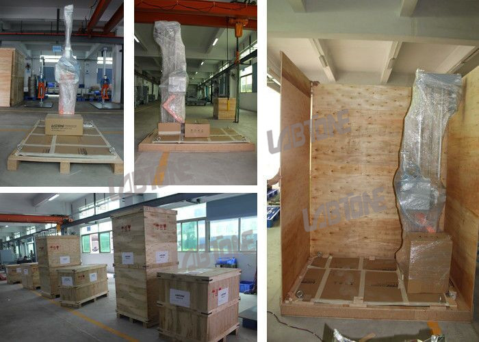 Free Fall Big Drop Test Machine For Large Package with ISO2248-72, IEC68-2-27 Standards