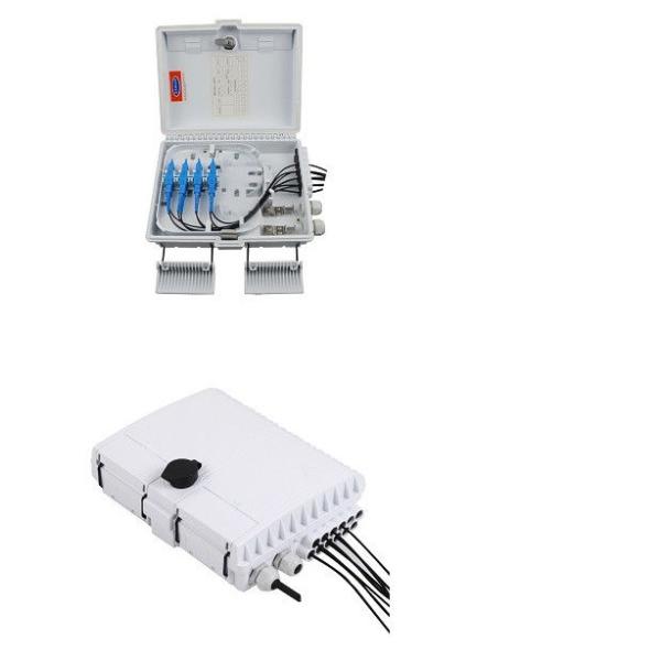 ABS Waterproof Fiber Optic Termination Box 16 Port For FTTX Network Building