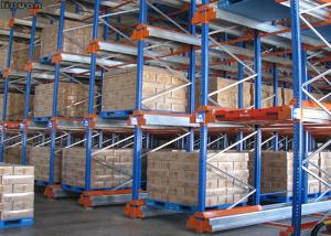 Buy cheap Automatic Pallet Racks Storage Racking Radio Shuttle Racking For Warehouse product