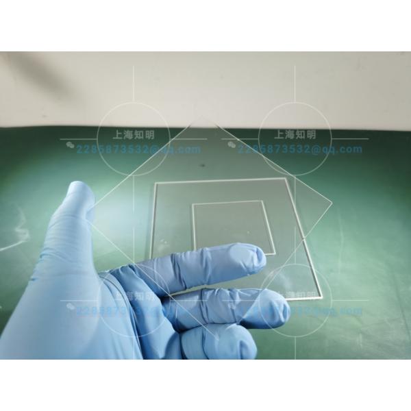 4inch square Sapphire Optical Windows Transparent Mirror Polished