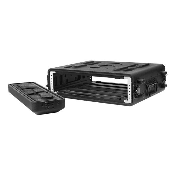 Quality PE 15'' Depth 2U Rack Enclosure Case For Processor Microphone Storage for sale