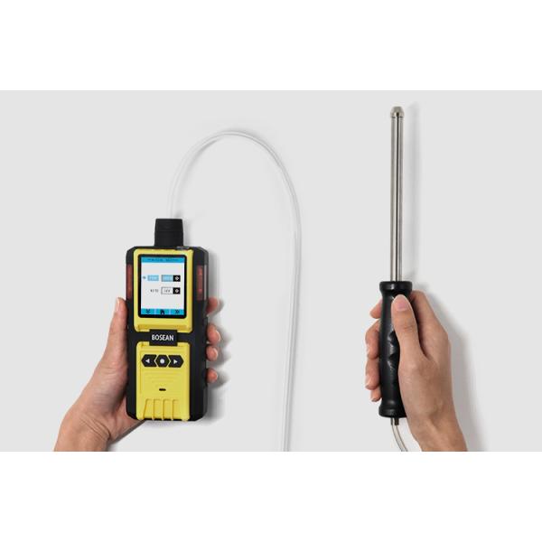 Colored LCD Display Bosean Gas Detector , Multi Gas Detector For Fire Service