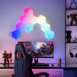 Adjustable 24V Gaming Light Kit Kit With 50000 Hours Color Changing Breathing