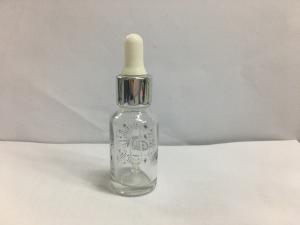 Buy cheap Holographic SGS Glass Essential Oil  Bottles 15ml Glass Dropper Bottle OEM product
