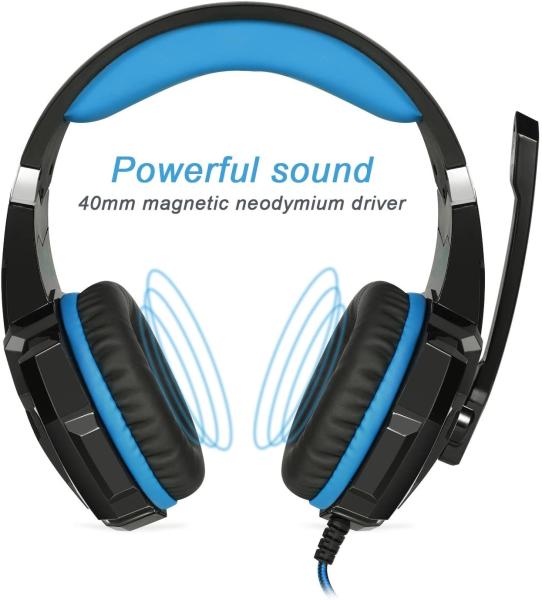 Quality Deep Bass 50mm 117dB DC5V 3.5 Mm Gaming Headset for sale