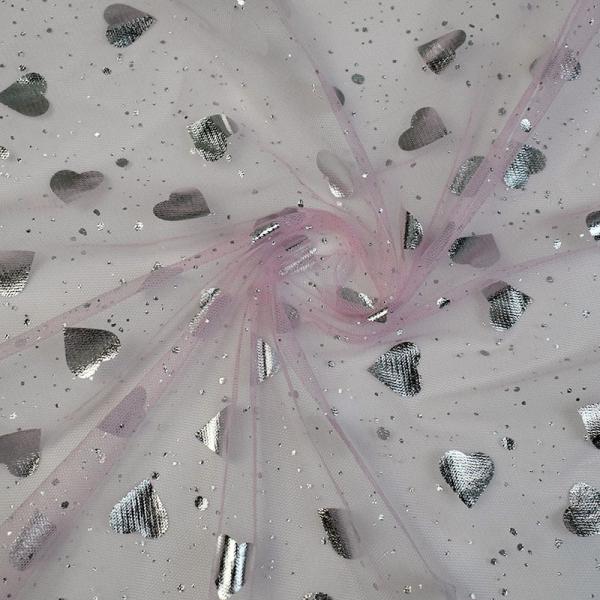 70gsm Mesh Yarn Soft Tulle Fabric Weft Yarns Embroidery Bronzing