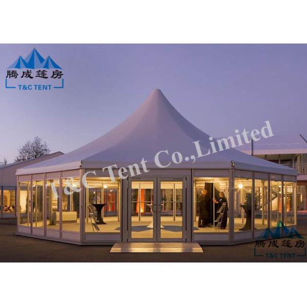 Flame Retardant Outside Event Tents Sound Insulation With Light Frame Steel Structure