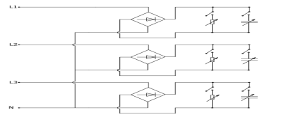 30KW AC 380V Capacitive Load Bank Multi Functional With Adjustable Power Factor