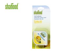 Lemon Waterbase Home Air Freshener Gel 1oz 28.4g Square Shape