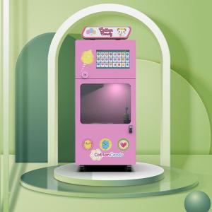 Electric Automatic Cotton Candy Vending Machine 36 Patterns With Flexible Precise Arm