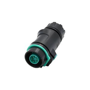 K16 Male 5 Pin Waterproof Circular Connector 6.5mm Cable