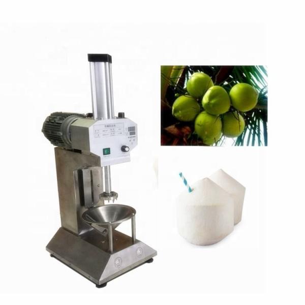 Quality Automatically Green Coconut Peel Cutting Machine 0.8KW 2years Warranty for sale