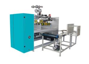 China Semi Automatic 30mm Corrugated Box Stitcher Machine Double Servo on sale