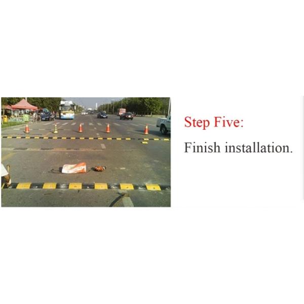 CE/ISO Certified Speed Bump Kit Weatherproof Rubber Traffic Calming Device for Warehouse/School Zone