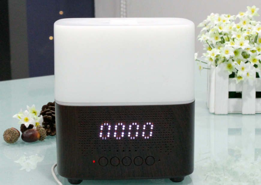 300ml Smart Aroma Diffuser Essential Oil Diffuser Alarm Clock