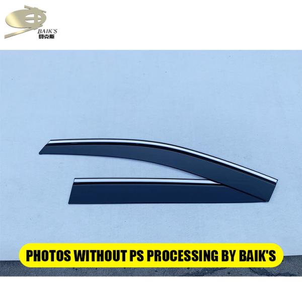 Auto Accessories Rain Deflectors For Car Windows ROHS Certified