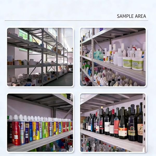 Fully automatic double head round bottle labeling machine CH-306 neck label automatic labeling machine