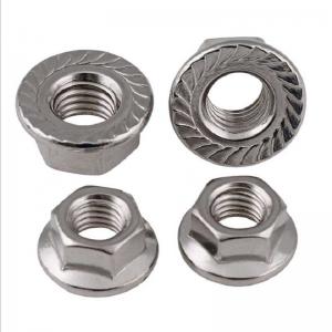 China M3-M16 Stainless Steel Serrated Flange Nuts on sale