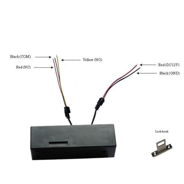 Stainless Steel Electric Bolt Lock Electromagnetic Interlock DC 12V