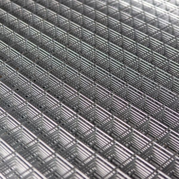 Powder Coated Welded Mesh Panel Used In Building Construction