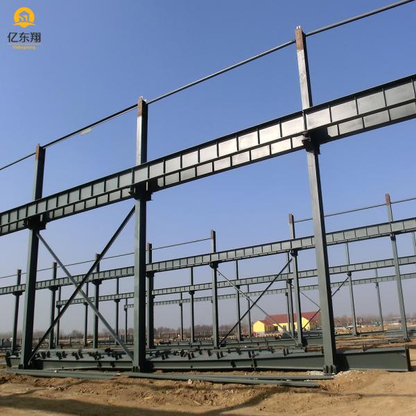 Sandwich Panel Pre Engineered Building Galvanized Steel Structure Tower Construction