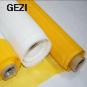 Buy cheap 110 polyester screen printing mesh yellow count print product